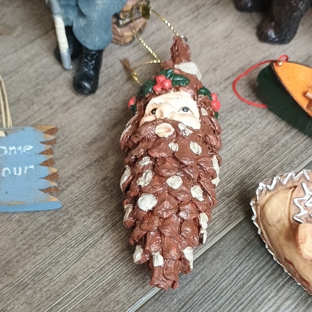 Rustic Holiday Ornament Set - Multicolor - Picture 11 of 15